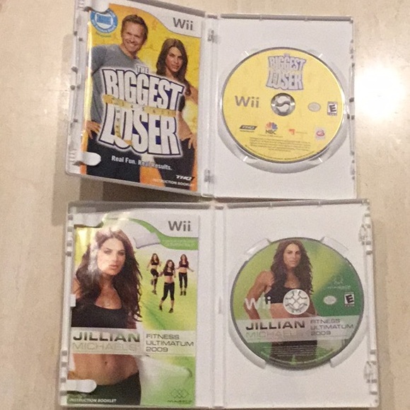 Jillian Michaels Fitness Ultimatum 2009 & 2010 Wii Game & The Biggest Loser Wii - Picture 8 of 16